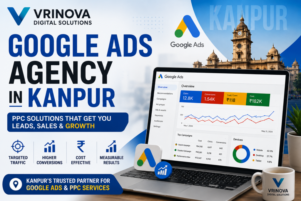 Google Ads Agency in Kanpur helping businesses generate leads